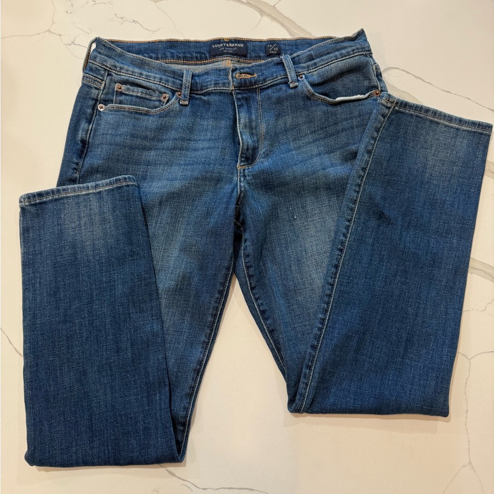 Lucky Brand Women's Mid-Rise Straight Jeans - Sweet Dark Wash - SZ 10/30